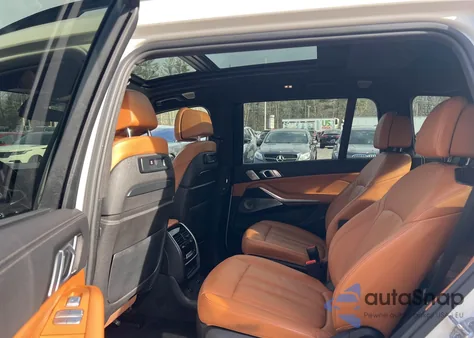 2022 BMW X7 M50I из США, поврежденный, VIN 5UXCX6C02N9J14574